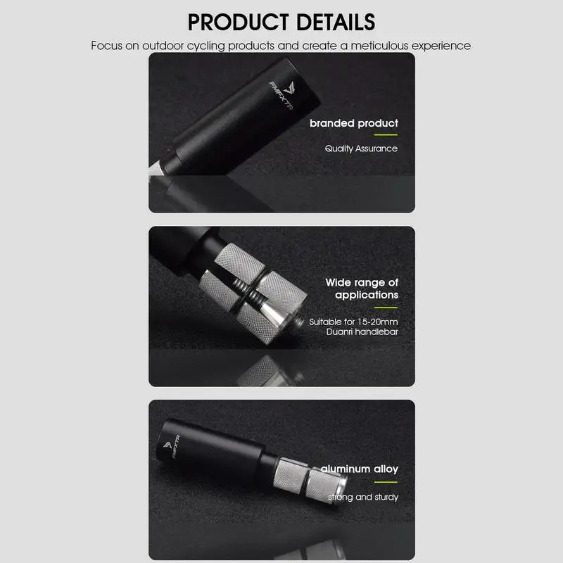 Bike Handlebar Extension Rod Bike Bicycle Fork Stem Extension Stem Riser Adapter Road Folding Bikes Accessories 1 Pair