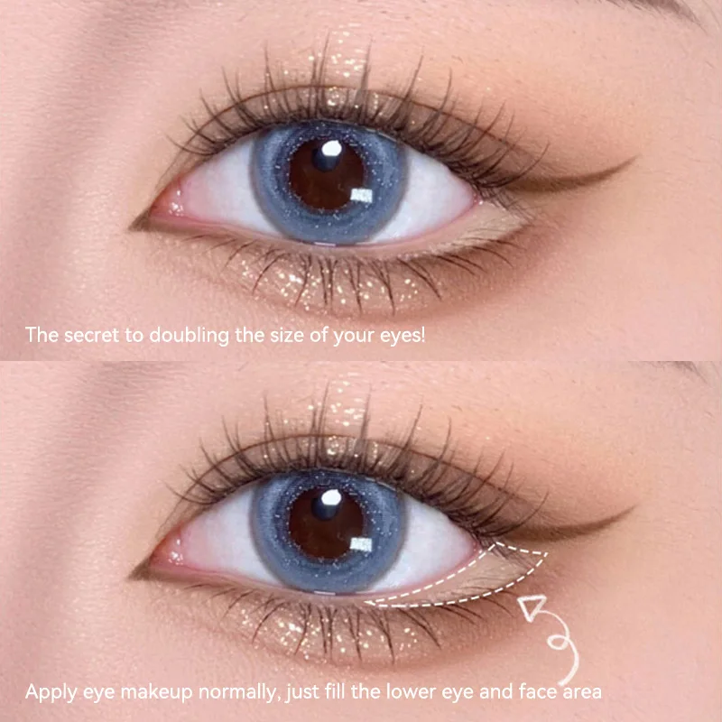 Hisyi Silk Concealer Waterproof Cover Concealer Naturally Cover with Nude Color Liner Pen Makeup Is More Sophisticated Suitable for a Variety of Skin Tones 3 Colors