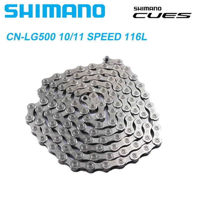 Cadena Shimano Cues Lg500 10v 11v Missing Link 126l - Ciclos