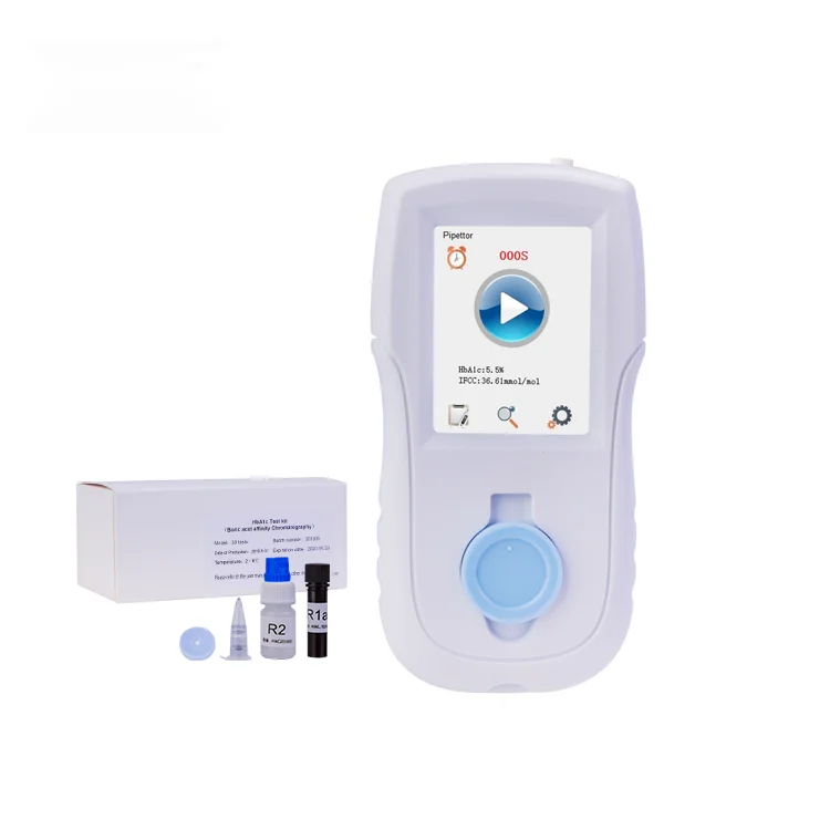 

Hot selling mini pocket blood analysis HbA1c analyzer for POCT test