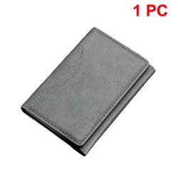 Luxury Magnetic Card Holder: Minimalist MagSafe Wallet (Grey)