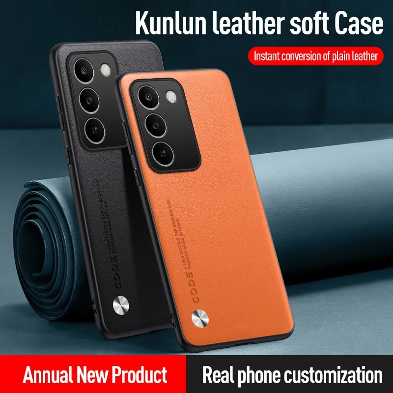 Luxury Leather Slim Protective Phone Case