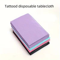 110PCS Disposable Tattoo Clean Pad Multicolour Tattoo Bibs Table Covers Clean Patient Dental Napkins Tattoo Accessories 2