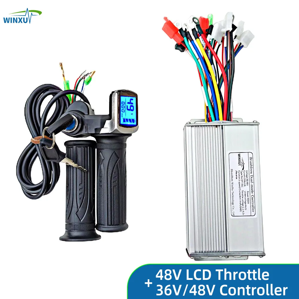 Generic 自転車スピードコントローラーキット、 36V 48V 電動自転車用