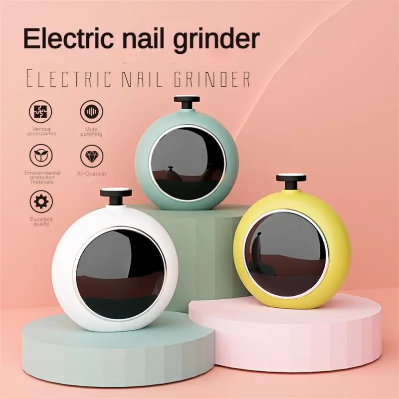 Infant Finger Toe Trimmer Universal Peeling Durable Simple Operation Polishing Baby Nail Care Tools Baby Nail Cutters Electric