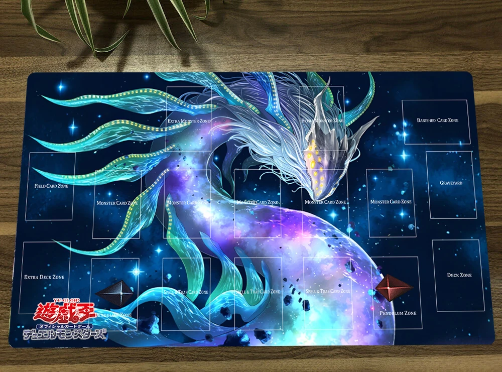 YuGiOh Ghoti of The Deep Beyond TCG CCG Mat Trading Card Game Mat Table Playmat Desk Gaming Play Mouse Pad 60x35cm Free Bag