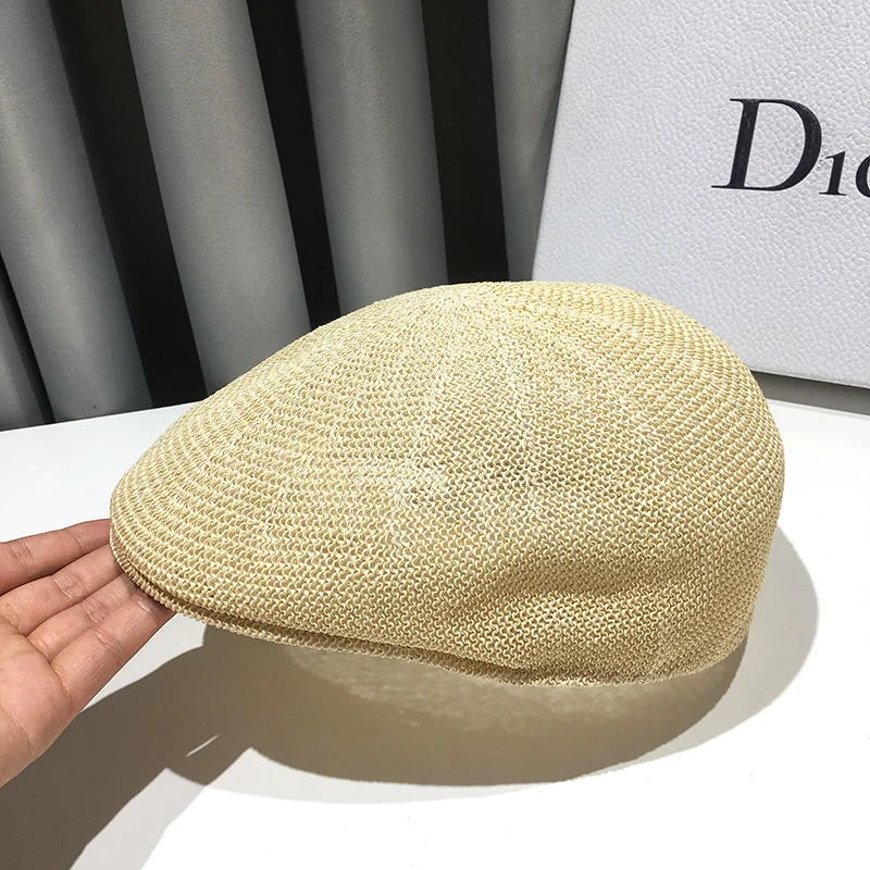 الصيف رقيقة شبكة إلى الأمام قبعة جديدة عادية البري...