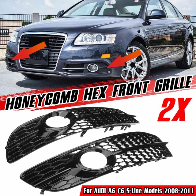 Grille De Pare-choc Avant De Voiture, Feu Antibrouillard, Pour Audi A1 8x S  Line 2011 – 2014, Maille De Couverture, Accessoires De Voiture Hexagonaux  En Nid D'abeille - Grilles De Course - AliExpress