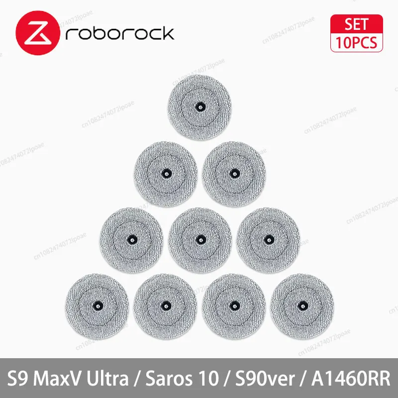 Roborock Robot Vacuum Essential Cleaning Kit - Side Brushes, Mop Cloth, HEPA Filter, Dust Bag