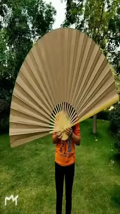 CYIOU 6 Pezzi Ventaglio Cinese Bambù Intagliato Ventagli Pieghevole Ventaglio Giapponese - Foto 5