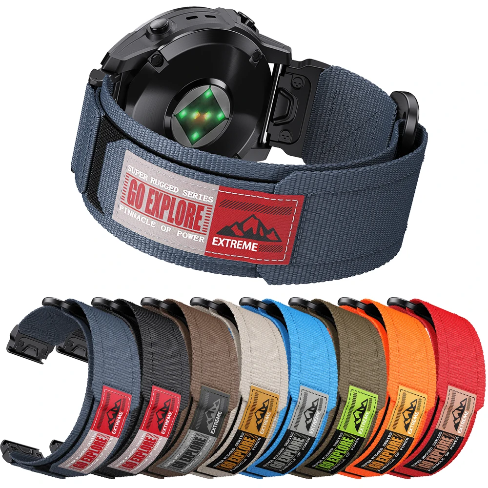 QuickFit Woven Nylon Watch Band – Durable and Stylish Strap