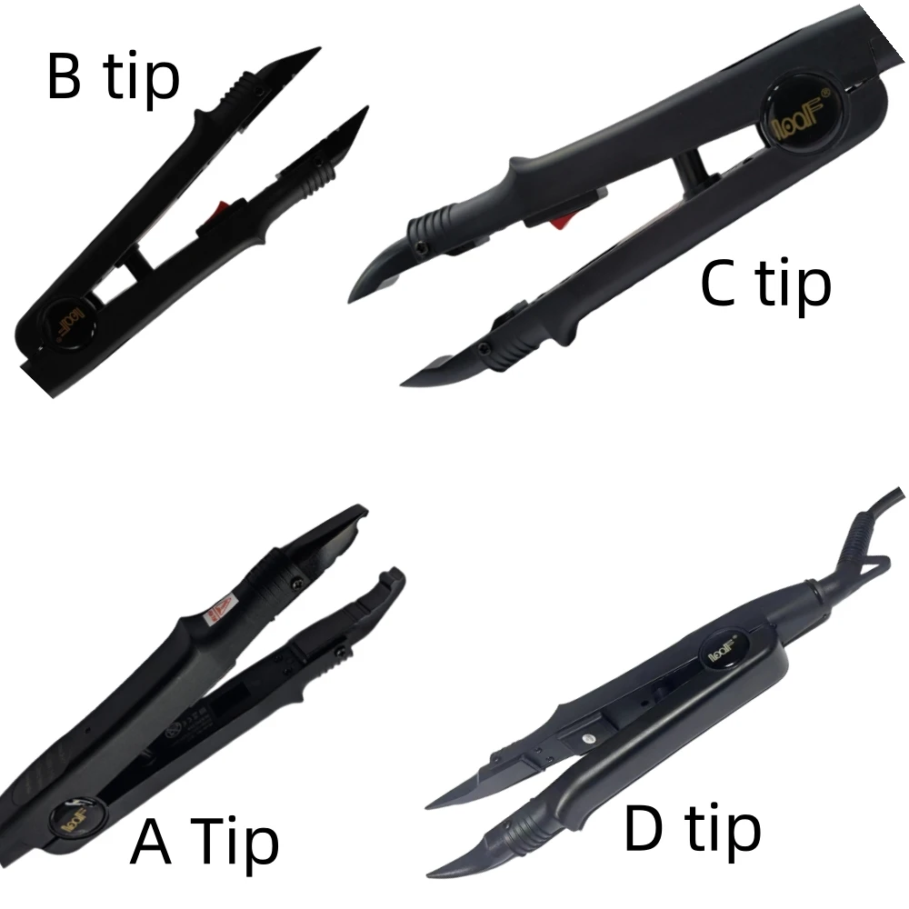 Loof Hair Extension Iron Professional Hair Styler Salon Model-Flash Keratin Bonding Tools Constant Temperature EU/AU/US/UK plug 5