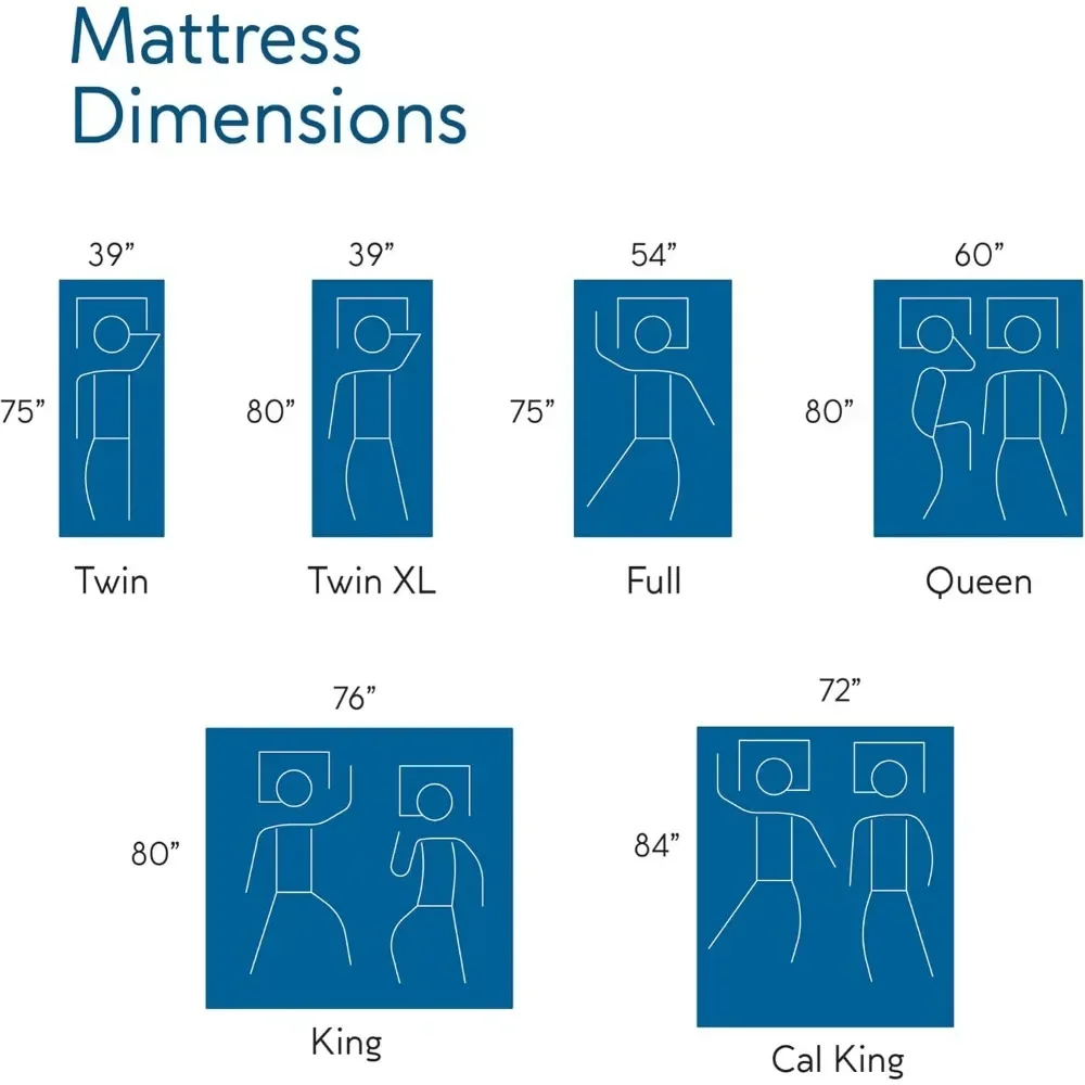 Memory Foam 14-Inch Mattress with 2 Bonus Pillows, Mattress in A Box, King, White, Mattresses 4