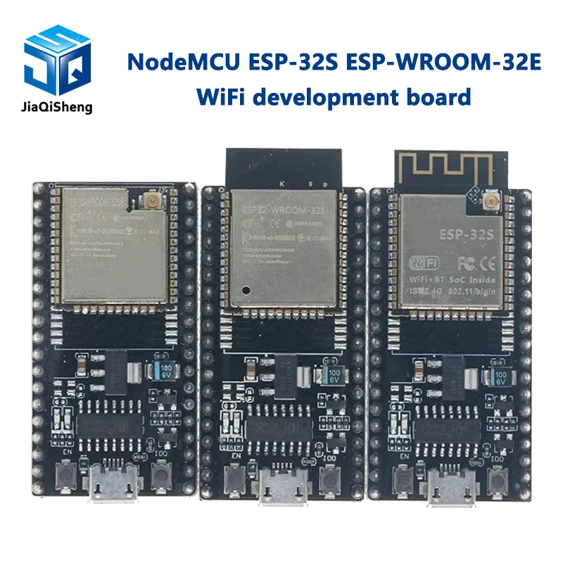 NodeMCU-ESP-32S-ESP-WROOM-32E-WiFi-development-board-serial-port-WiFi ...