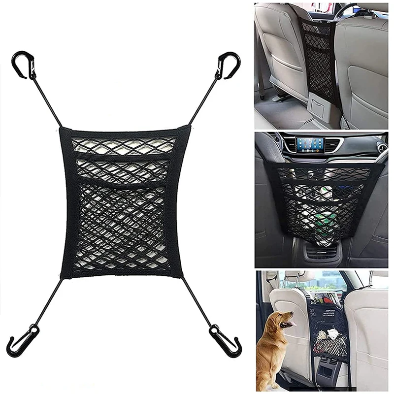 Organizador De Malla Para Maletero De Coche, Red De Almacenamiento Para