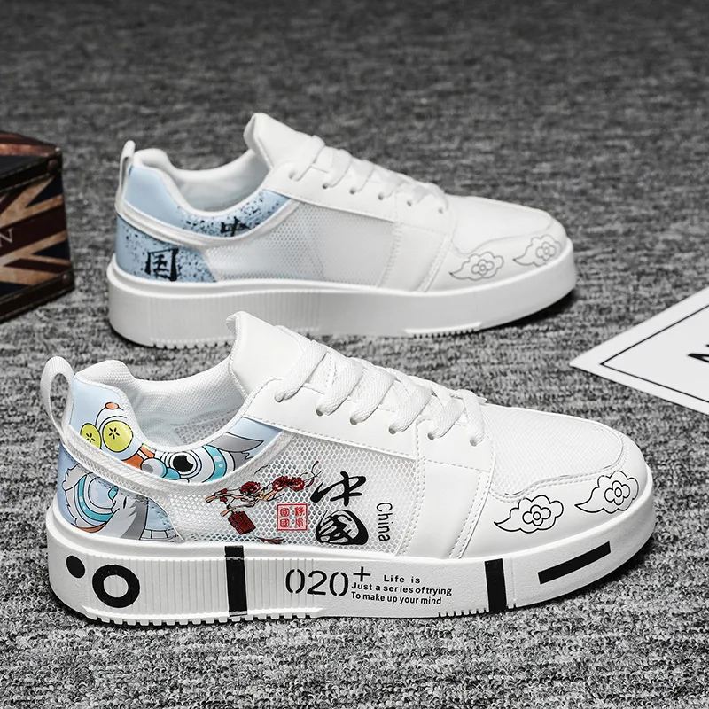 

New Men's Sports Shoes Flat Shoes Casual Fashion 2023 Summer Best Selling Men's Sports Shoes Original Product in Chinese Style