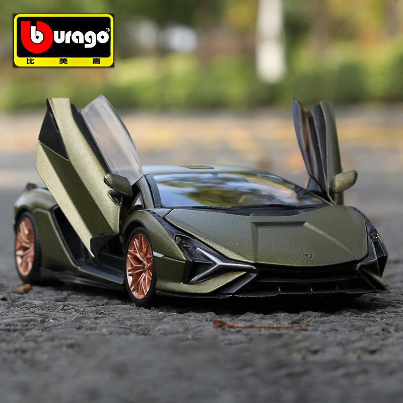 Bburago 1:24 Lamborghini Sian Fkp37 Modello Di Auto Pressofusi In Lega E Veicoli Giocattolo Modello Di Auto Sportiva