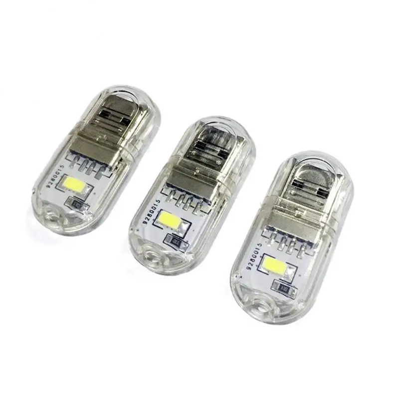 Mini Portable Led Usb Light 24LEDS Book Light Reading Night Warm White 5V Power 3000K-7000K For PC Mobile Powerbank