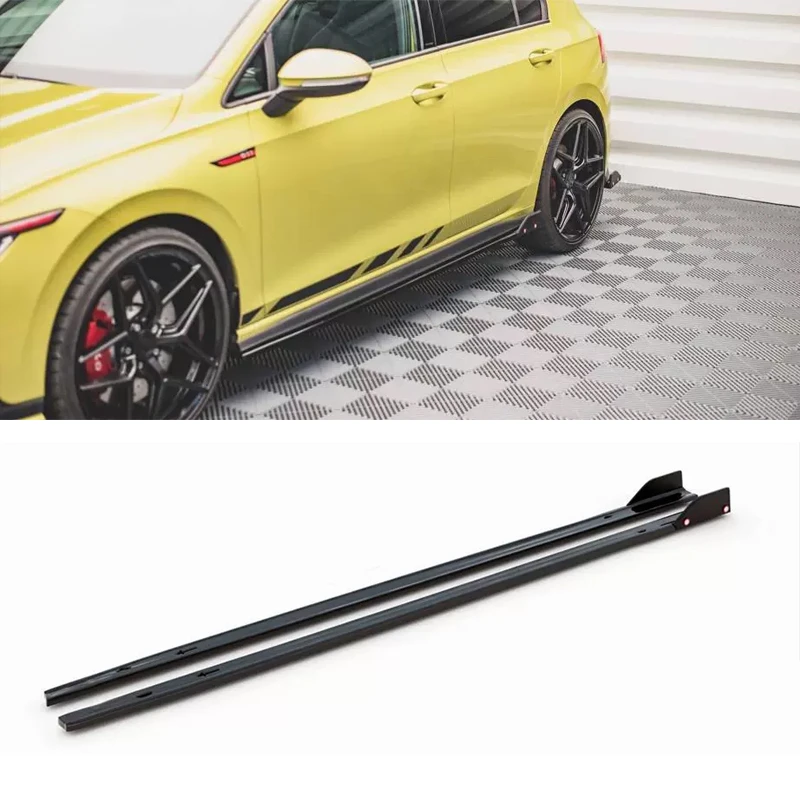 

MAX V3 style accessory Side Skirts Extensions For vw golf 8 mk8 GTI R-Line 2021 2022 2023 body kit