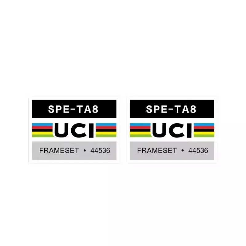 Frame Name ID Certification Small Label Sticker Bicycle Union Certification Label Bicycle Decals Warning Films bicycle parts