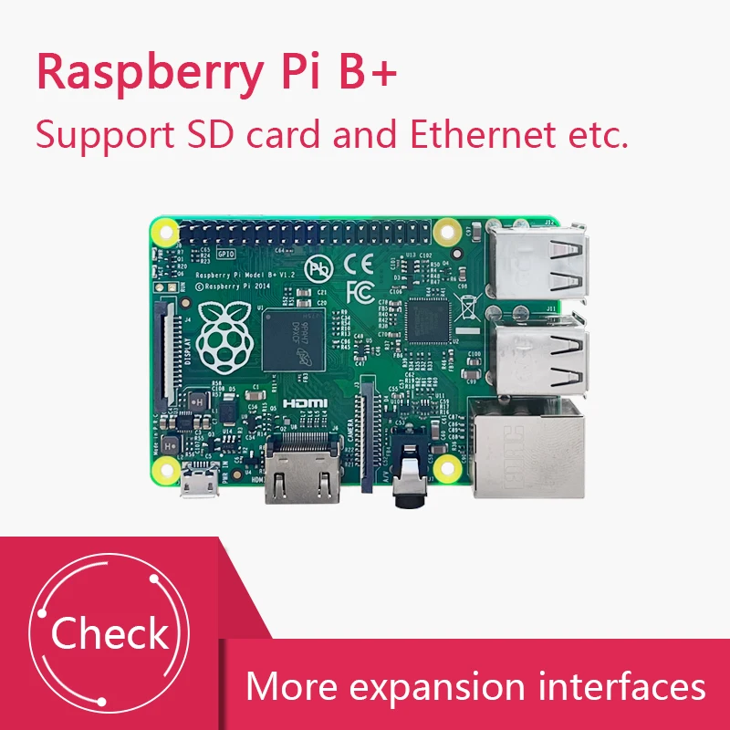 Raspberry Pi 1 Model B+ B Plus Development Board Upgrade Version UK ...