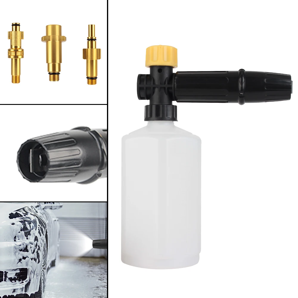 Водяной пистолет высокого давления для мойки автомобилей с пеногенератором для Karcher Kranzle Interskol Elitech Huter Engine... Водяной пистолет высокого давления для мойки автомобилей с пеногенератором для Karcher Kranzle Interskol Elitech Huter Engine...