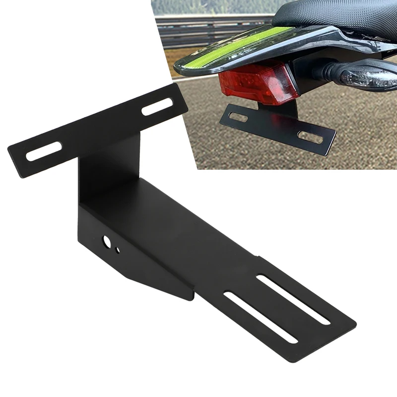 Motorcycle Extended License Plate Holder Bracket Frame Tail Tidy Fender Eliminator for Surron