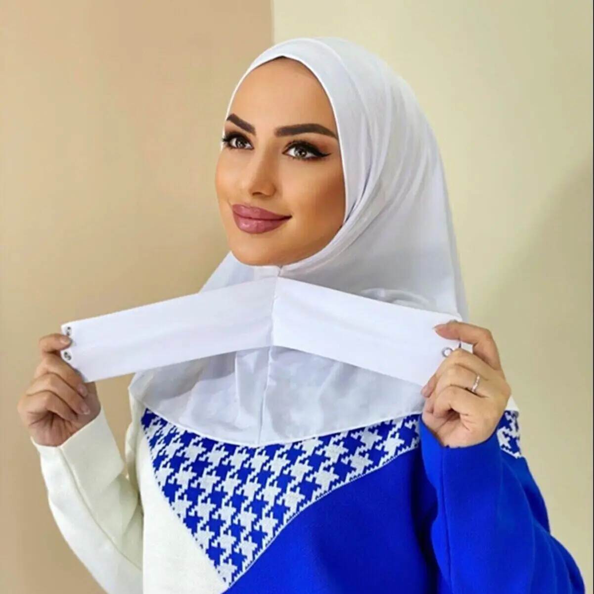 New Instant Jersey Hijab Undercap Hijabs for Woman Muslim Women Hijab Cap  Full Cover Snap Fastener Head Wraps Scarf Islam Turban - AliExpress