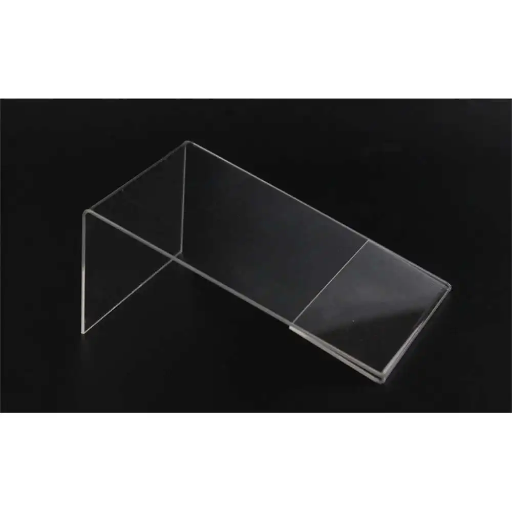 10pcs Acrylic Transparent Card Holder Stand Desk Sign Label Frame Display Paper Card Holders A6 1.3mm Price Label Holder Stand