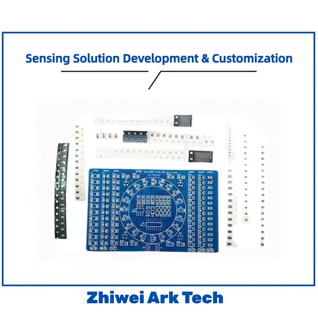 DIY SMD Soldering Practice Kit-CD4017 & NE555 Running LED Light Training Board for Electronics Skills Development solder board electronic kit