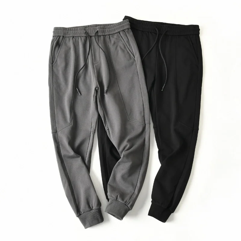 

men's In autumn, the new Japanese cotton washing three-dimensional cut loose toe sports and leisure pants.