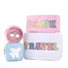 Fast Ship S M L XL Size Multi Colors Women Nylon Zipper Pouch Travel Organizer for Girls Gift Cosmetic Toiletry Bag Make Up Bag 3