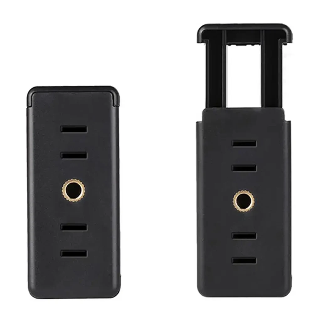 ABS Angle Adjustment Bracket Phone E-Clip Bracket Holder Mount Tripod Stand Lightweight Phone Clip 55-85mm