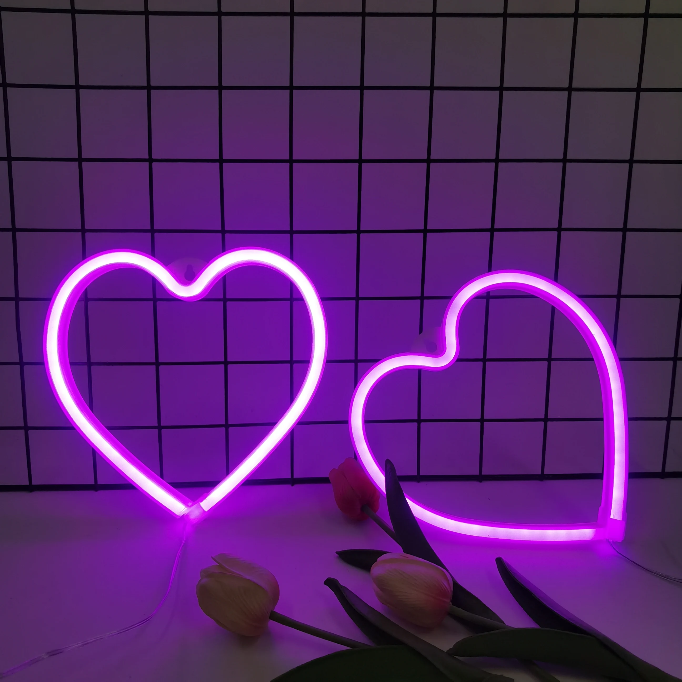 1pc, Butterfly Love LED Neon Light USB/Battery Powered, Girl's Room Birthday Christmas Wedding Party Light, Valentine's Day Gift 5