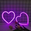 1pc, Butterfly Love LED Neon Light USB/Battery Powered, Girl's Room Birthday Christmas Wedding Party Light, Valentine's Day Gift 5