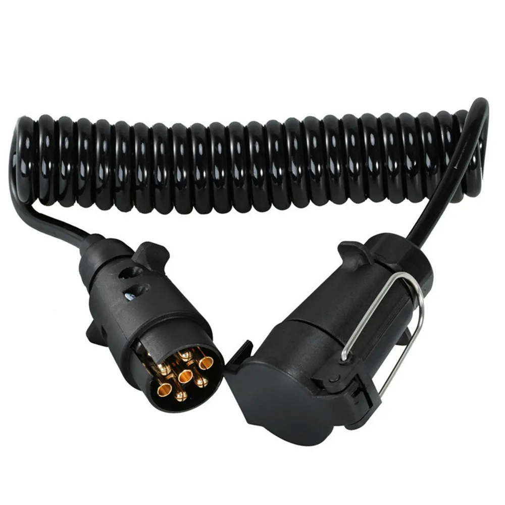 ​Trailer Truck Light Board Extension Cable 3M 7 Pin Caravan Lead Male to Female Wire Plug Socket Extension Cord Wiring
