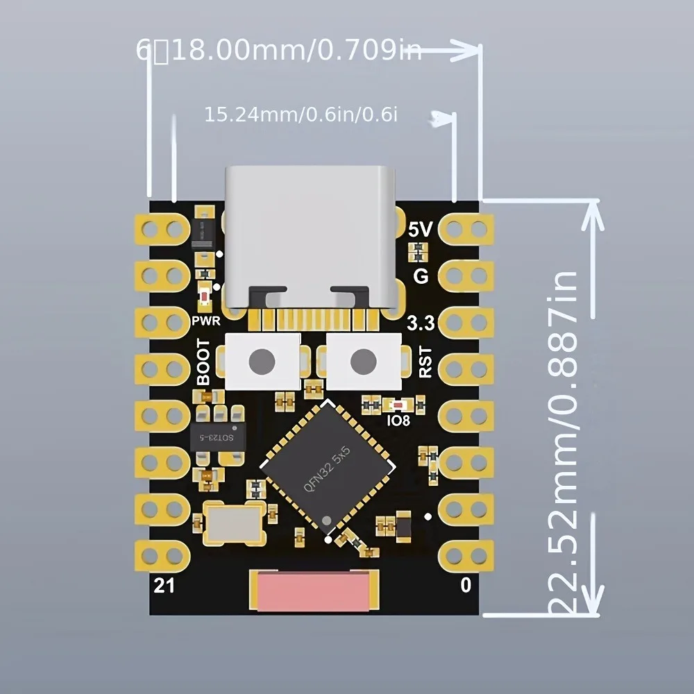 รูปสินค้า ESP32 C3 Mini Dev Board - Wifi & Bluetooth