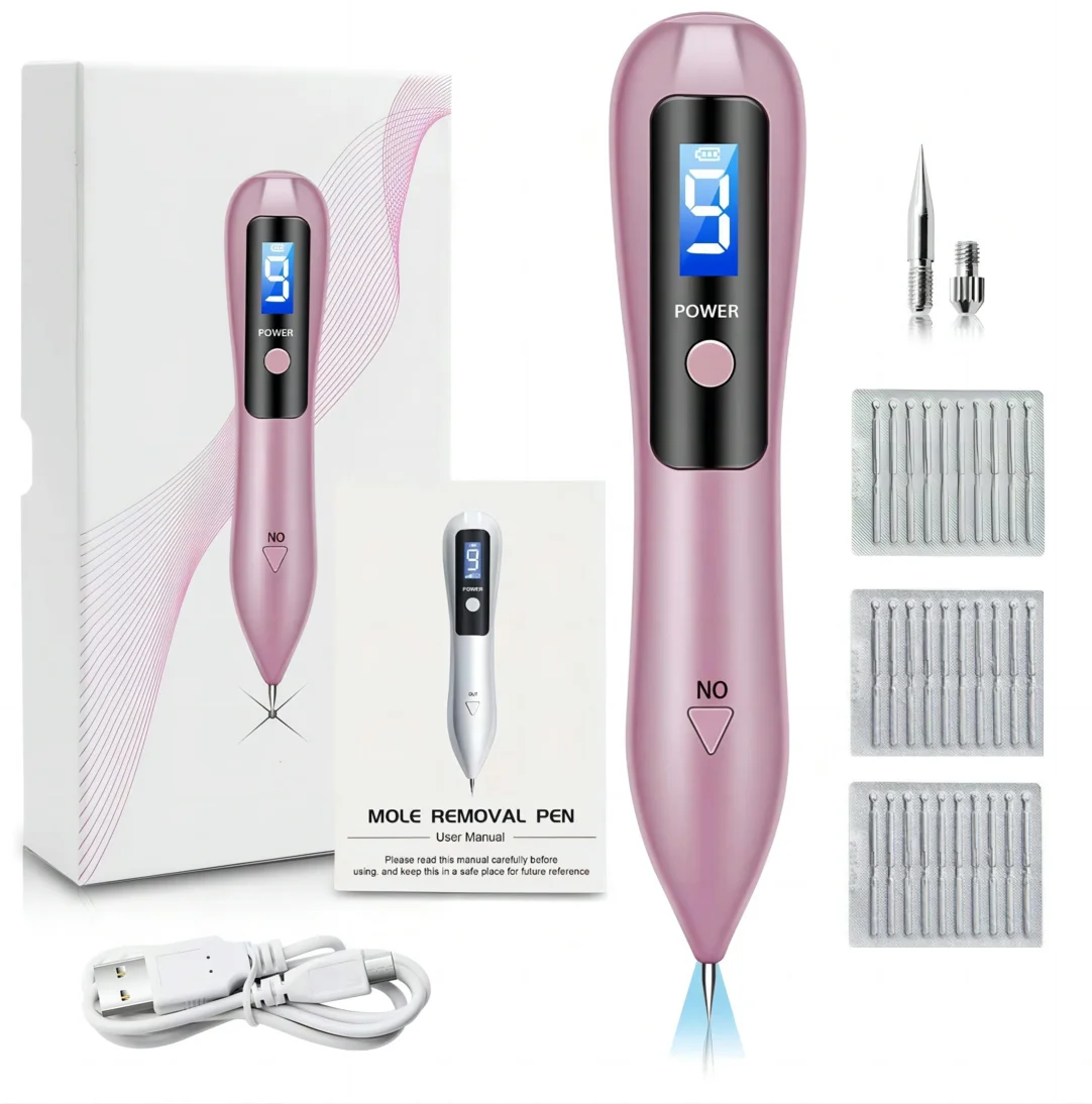 Skin Tag Removal Tool Skin Tag Removal Pen Liquid Crystal Laser Plasma Pen Tattoo Nevi Black Spot Wart Remover