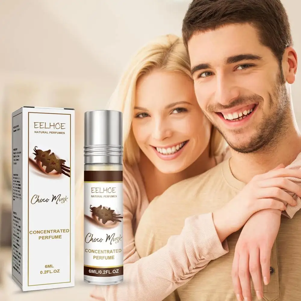 Olio profumato concentrato al cioccolato e muschio 6 ml Seduzione a lunga durata Fragranza leggera Elegante fragranza W_voghion.com