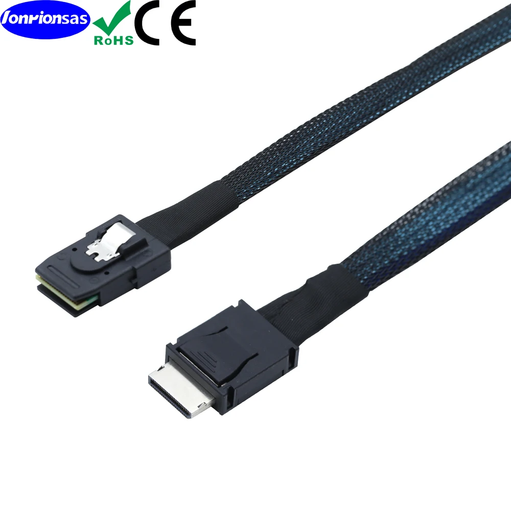 

LONRIONSAS#Oculink SFF-8611 4i to SFF-8087 36Pin PCIe PCI-Express Slimline SSD Data Active Cable