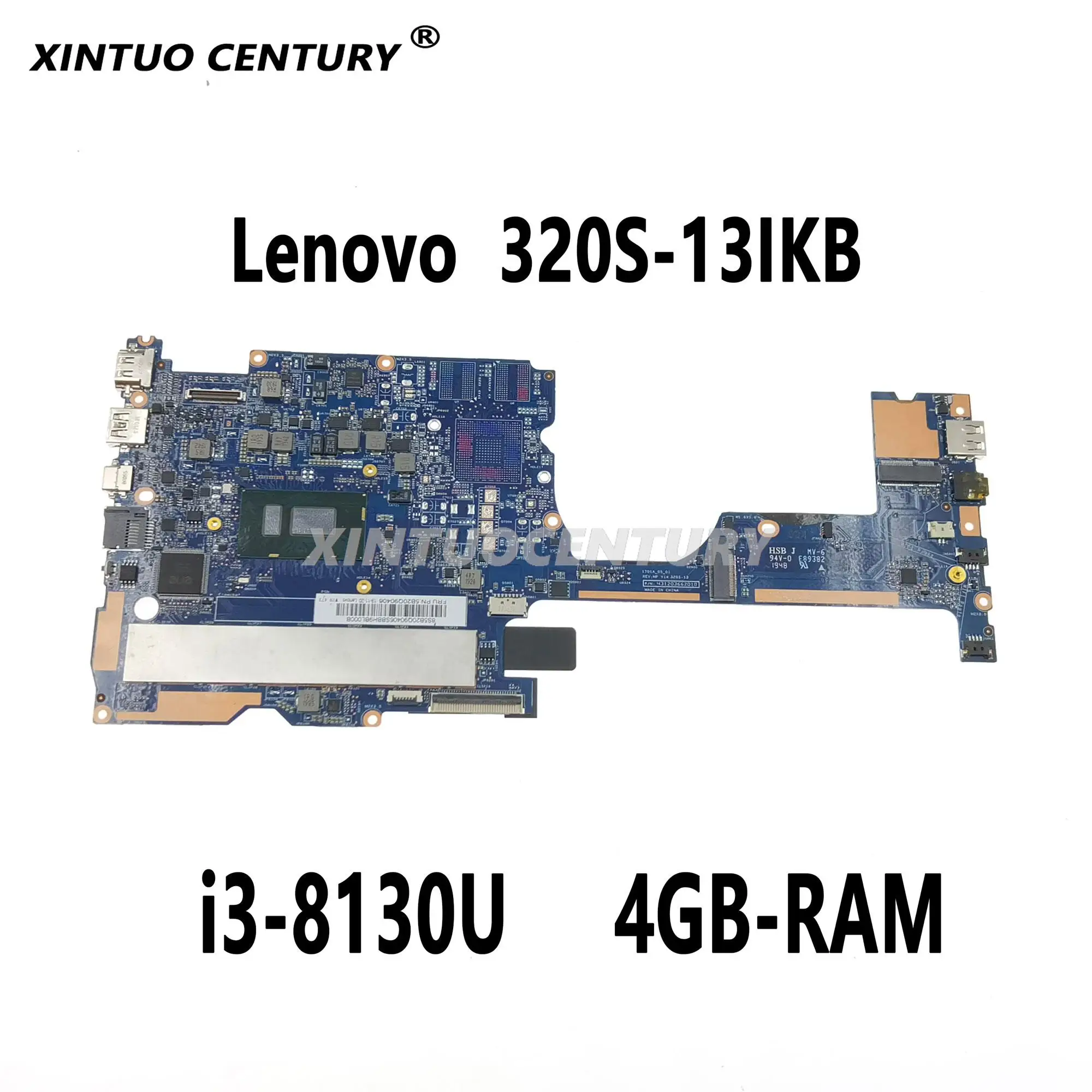 

5B20Q90406 PC материнская плата для Lenovo 320S-13IKB 1701a _ 05_01 V13 SR3W0 CPU i3 8130U ОЗУ 4 ГБ 100% тестовая работа