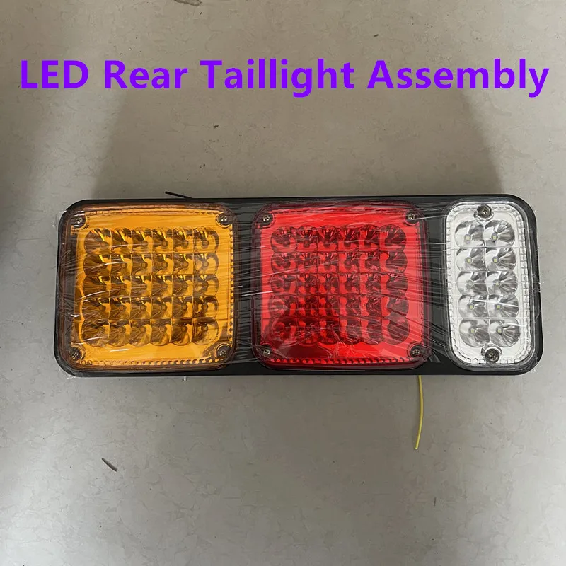 12 V24V Rimorchio Grande Camion Veicolo Agricolo Modificato Carrello Camion 140-2 Led Impermeabile Elettronico Posteriore Fanale Posteriore Assemblagg