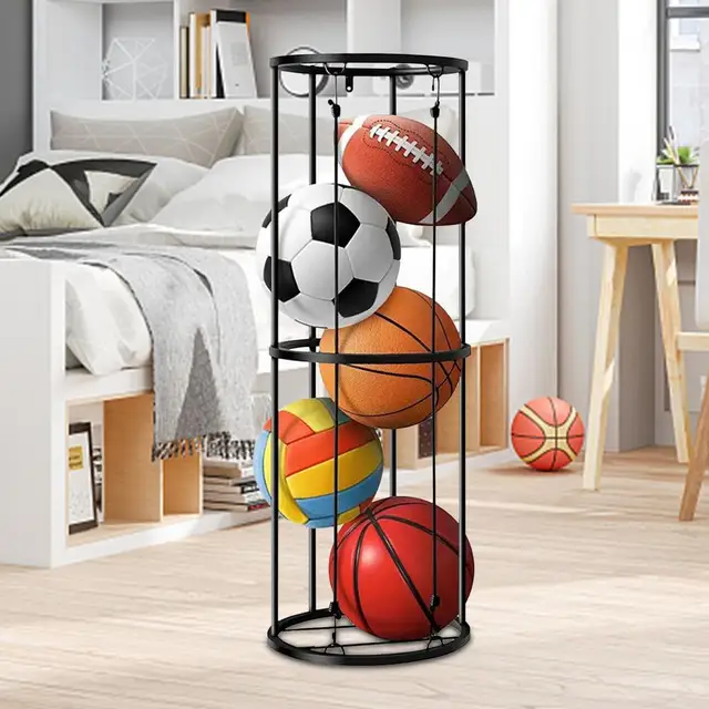 Supporto portaoggetti indipendente per basket a 3 livelli, espositore