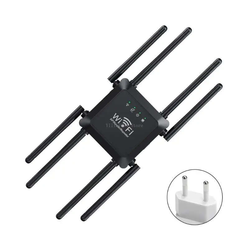 WIFIExtender 신호 부스터 2.4GHz, 이더넷 포트가 있는 신호 증폭기 WiFi증폭기 802.11N WiFi 부스터리피터