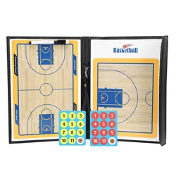 Waterproof Folding PU Basketball Tactics and Display Board (MULTI)