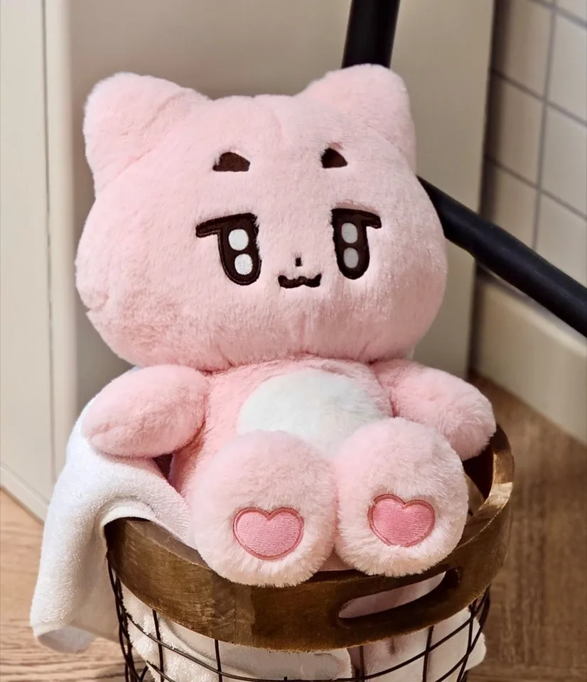 TXT ヨンジュン ブルアワ ピンクモリ 20cm ドール ぬいぐるみ Yeonjun Plushie | TXT Collectible | Aidol House