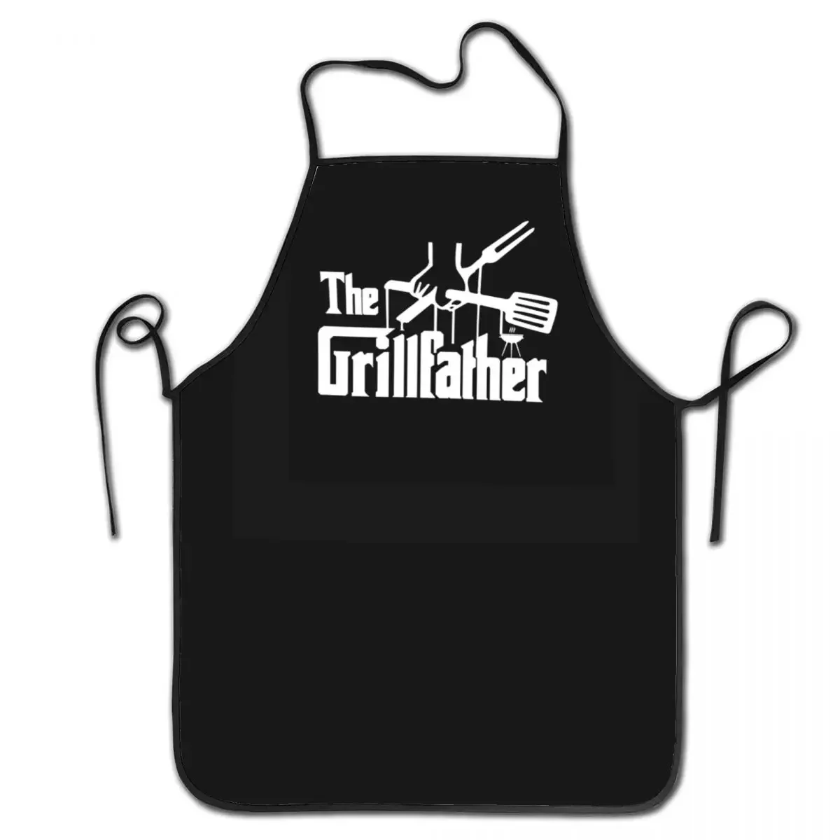 De Grillfather BBQ Keuken Chef Koken Bakschort Mannen Vrouwen Grappige Grill En Roker Barbecue Tablier Keuken voor Tuinieren