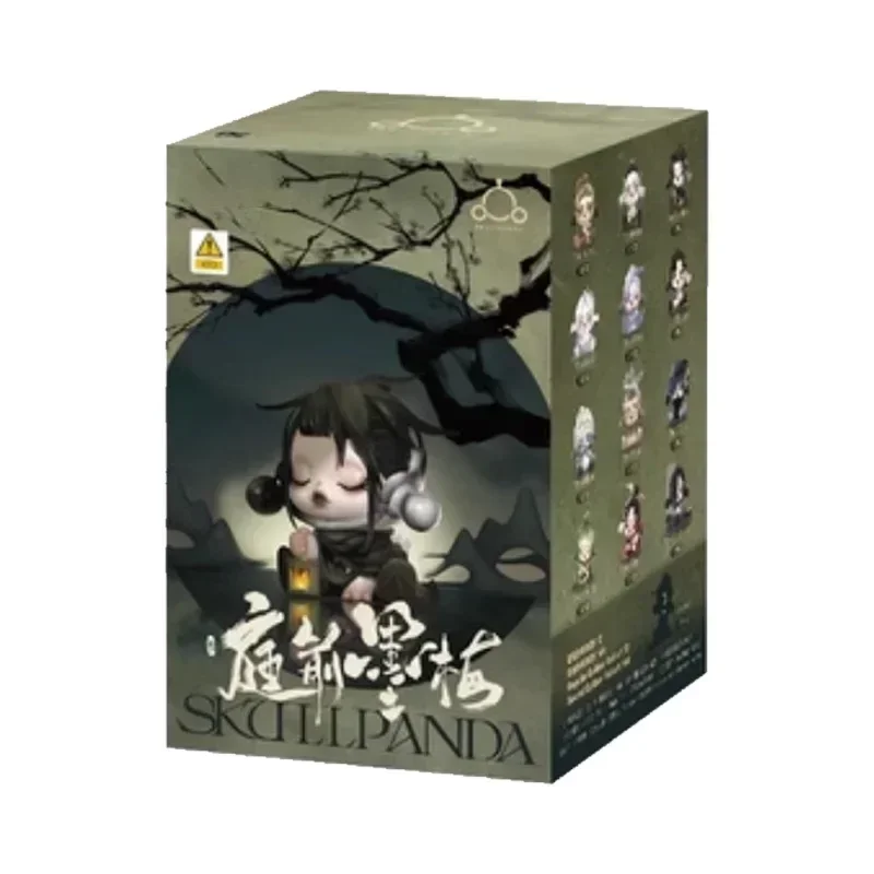 thumbnail image 1 of Caja misteriosa con diseño de flor de ciruelo de Skullpanda Ink, caja sorpresa, figura de acción de anime, adorno antiguo, muñeca, regalos creativos para niñas, 1 of 5