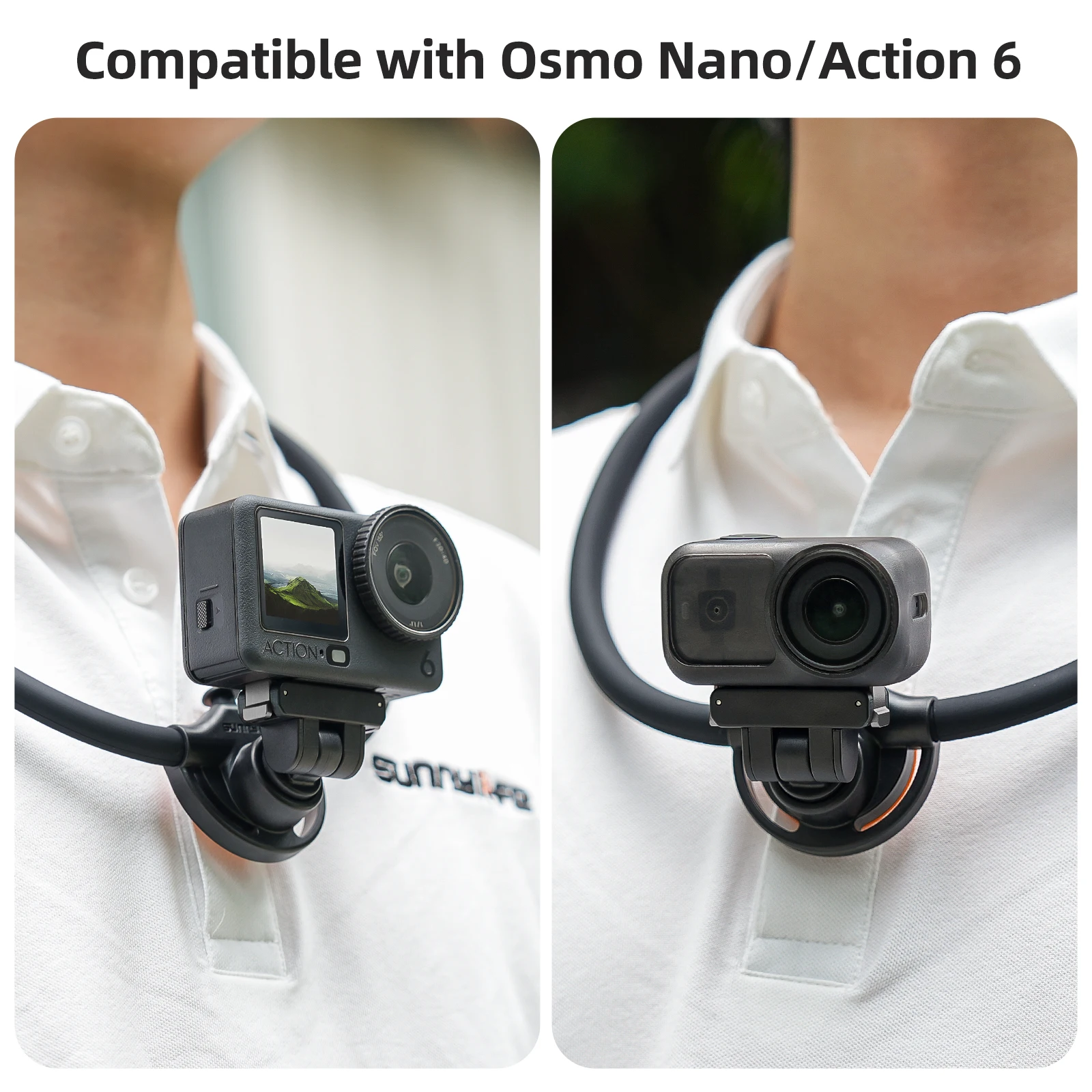 Ergonomic Magnetic Neck Strap with Adjustable Quick Release Mount