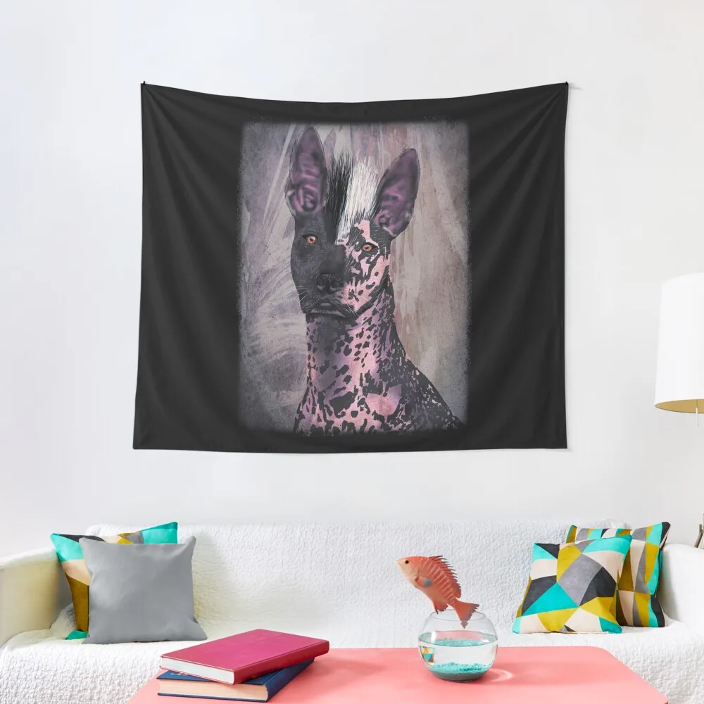 

Xoloitzcuintli (Mexican hairless dog) Tapestry Tapete For The Wall Anime Decor Wall Decoration Items